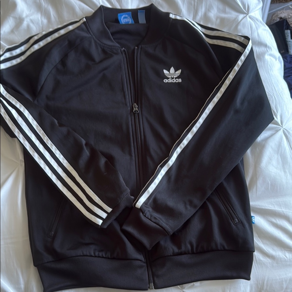Adidas Original Blue Label Trefoil Logo Size S